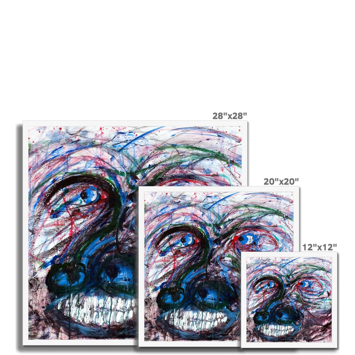 Caught In Between  Framed Print