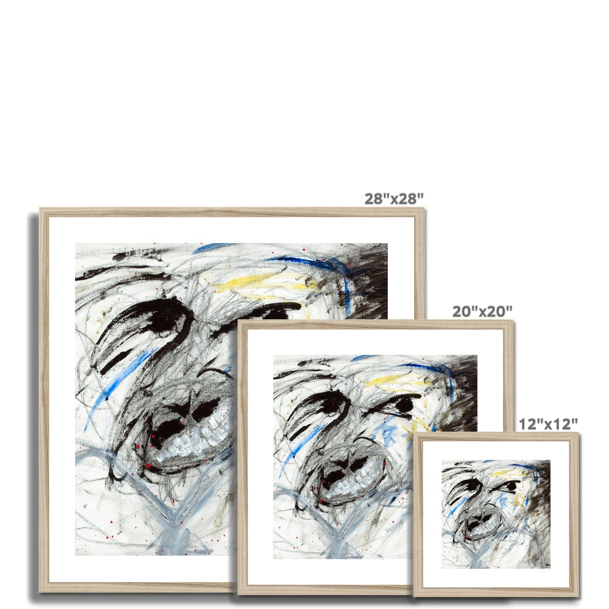 Never Look Back Framed & Mounted Print