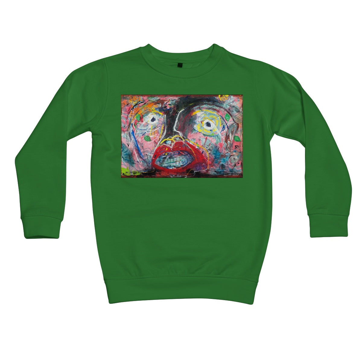 Flowers and Birds  Kids Sweatshirt