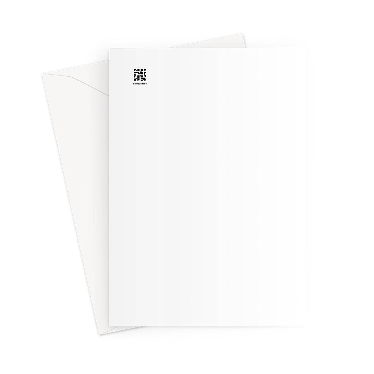 In The Mirror  Greeting Card
