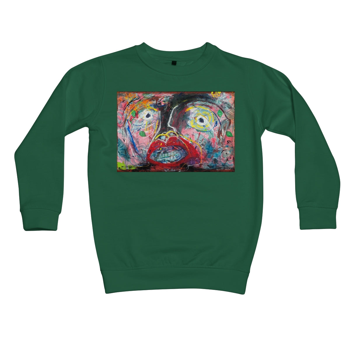 Flowers and Birds  Kids Sweatshirt