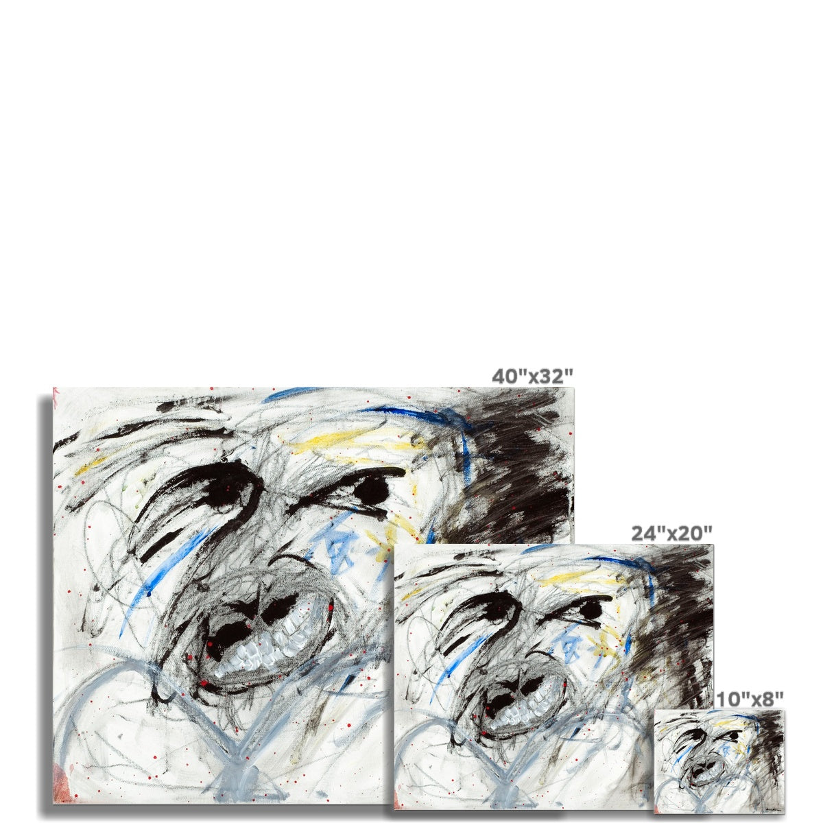 Never Look Back Rolled Canvas