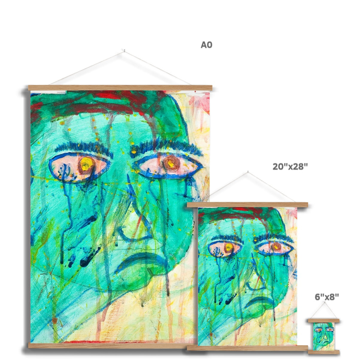 RAY Fine Art Print with Hanger
