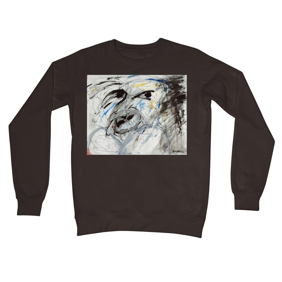 Never Look Back Crew Neck Sweatshirt