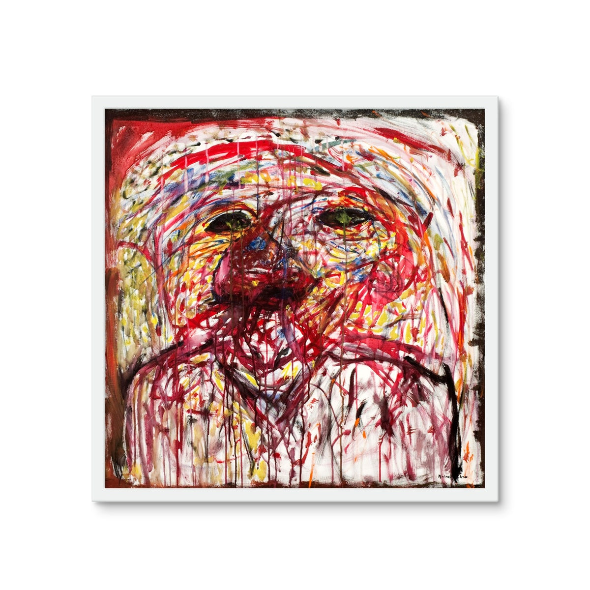 Troubled  Framed Photo Tile