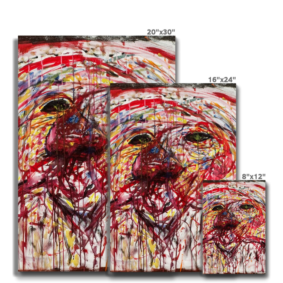 Troubled  Eco Canvas