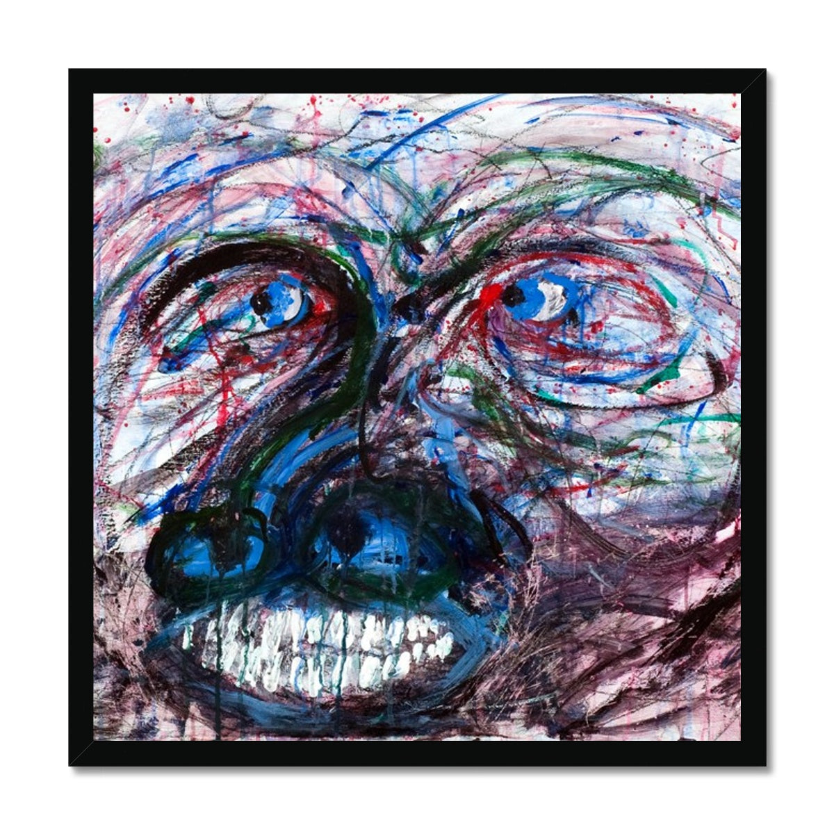 Caught In Between  Framed Print