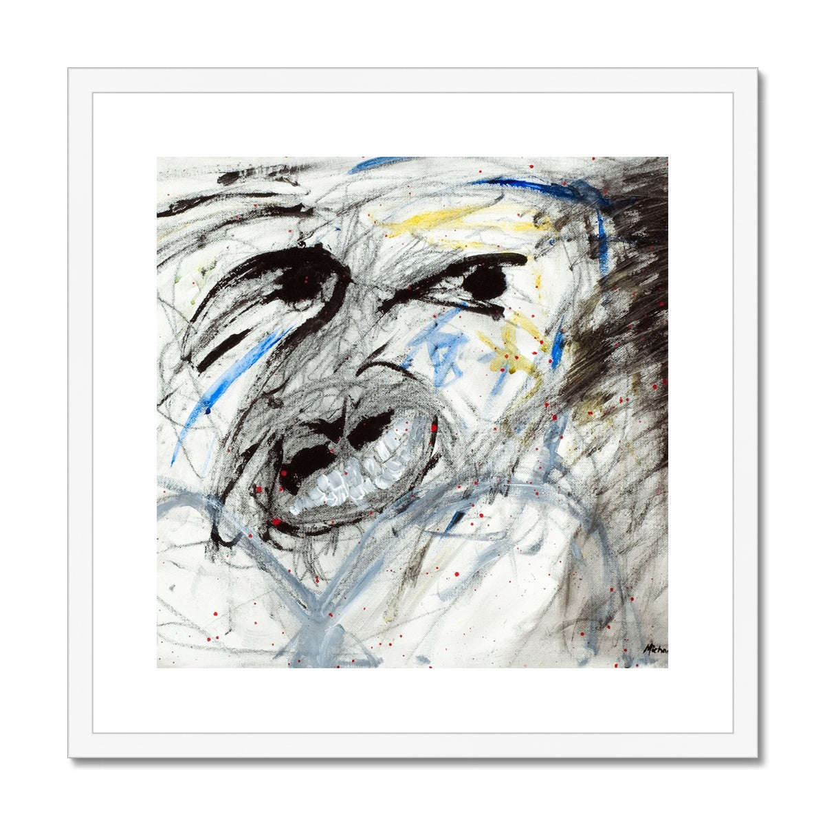 Never Look Back Framed & Mounted Print