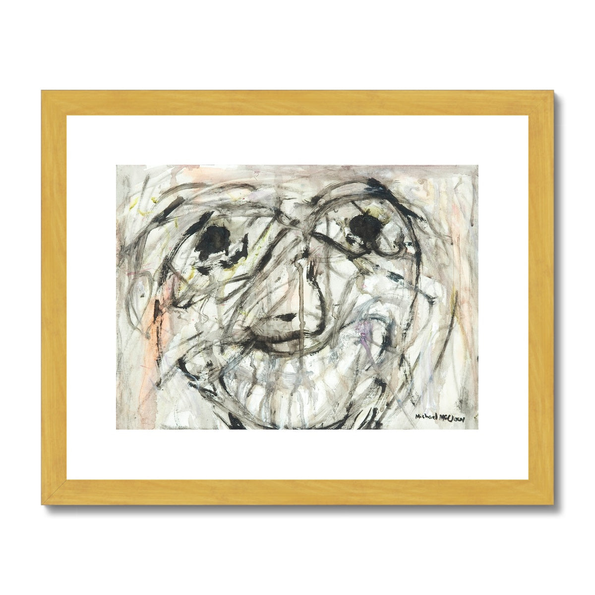 My Happy Place  Antique Framed & Mounted Print