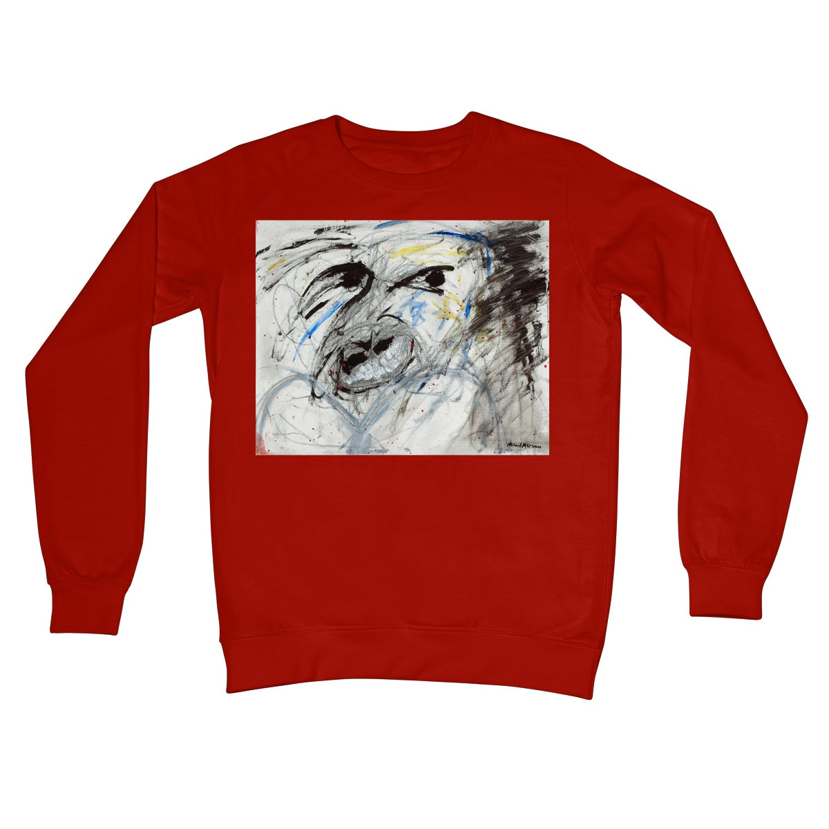 Never Look Back Crew Neck Sweatshirt
