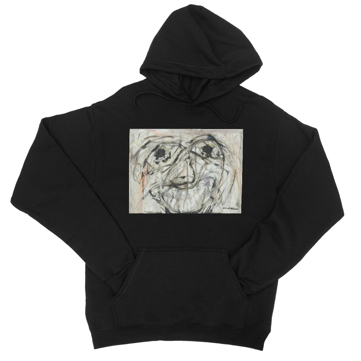 My Happy Place  College Hoodie