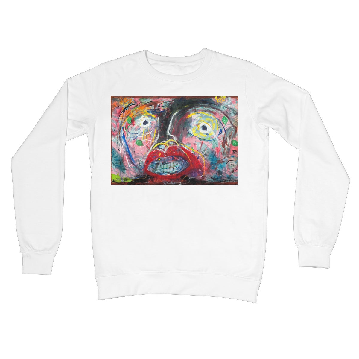 Flowers and Birds  Crew Neck Sweatshirt