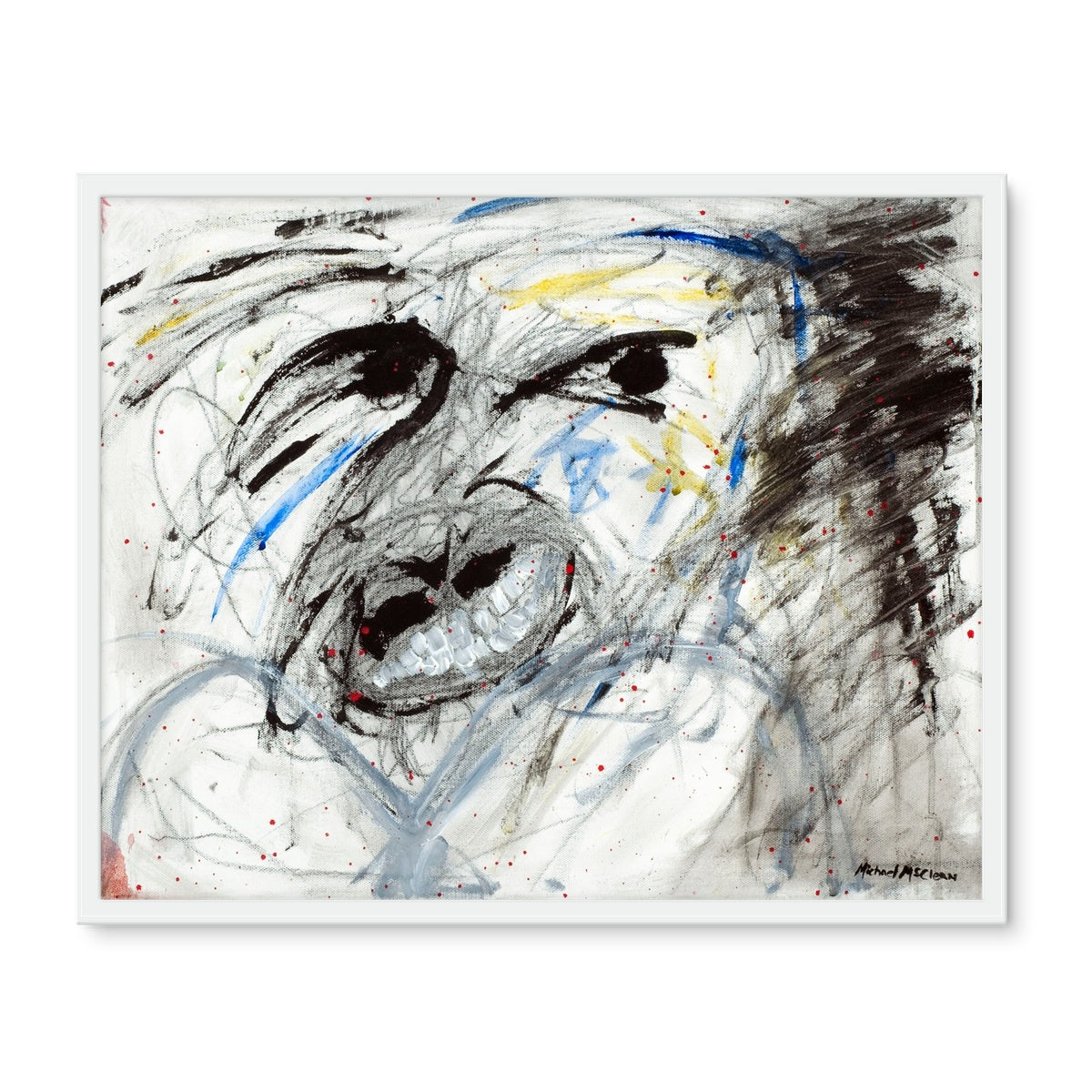 Never Look Back Framed Photo Tile