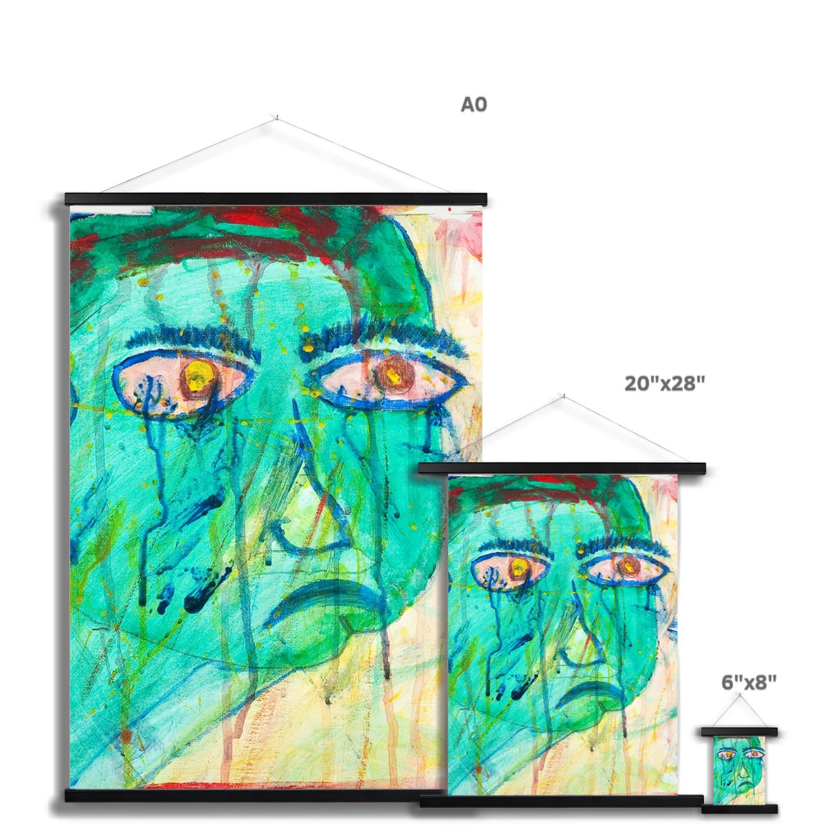 RAY Fine Art Print with Hanger