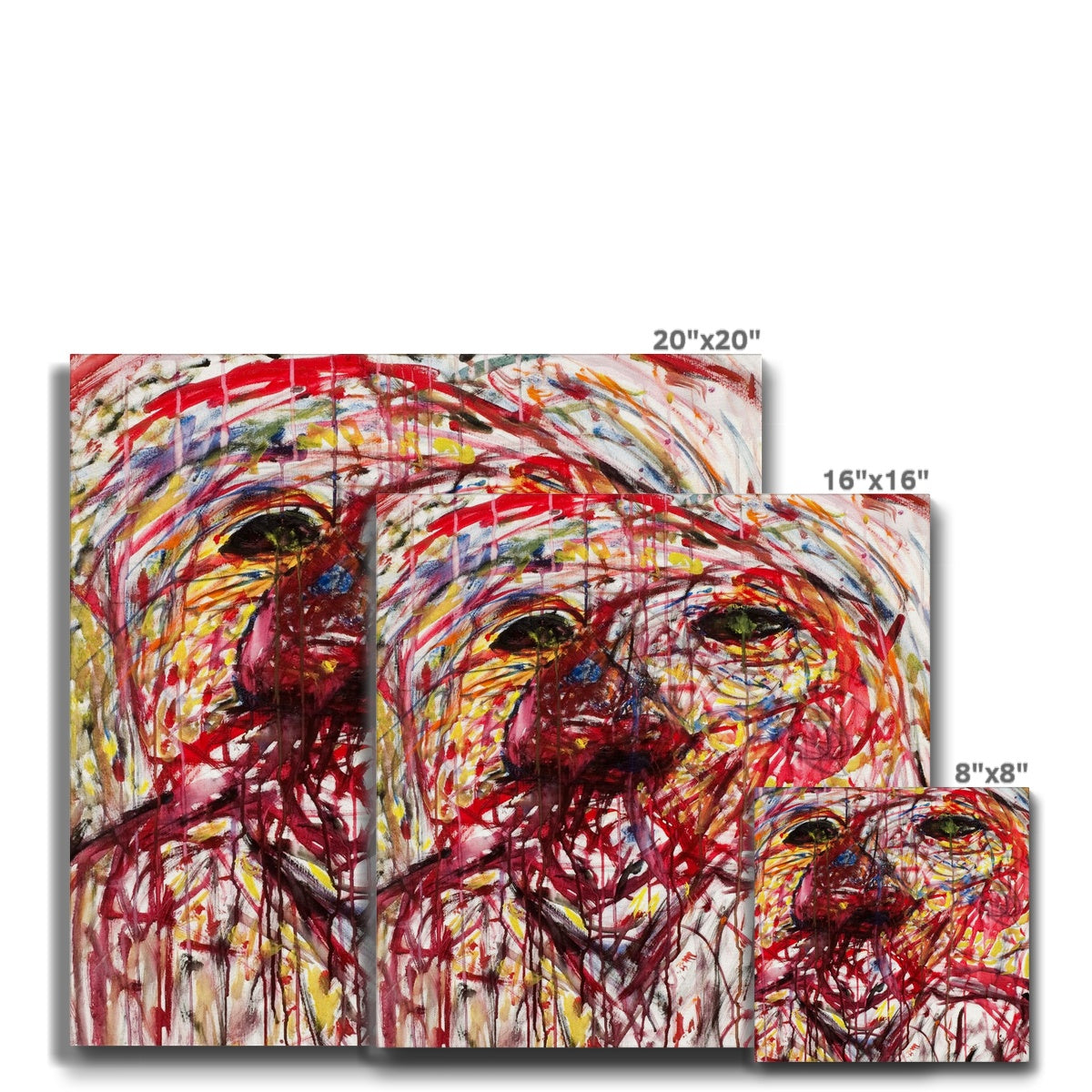 Troubled  Eco Canvas