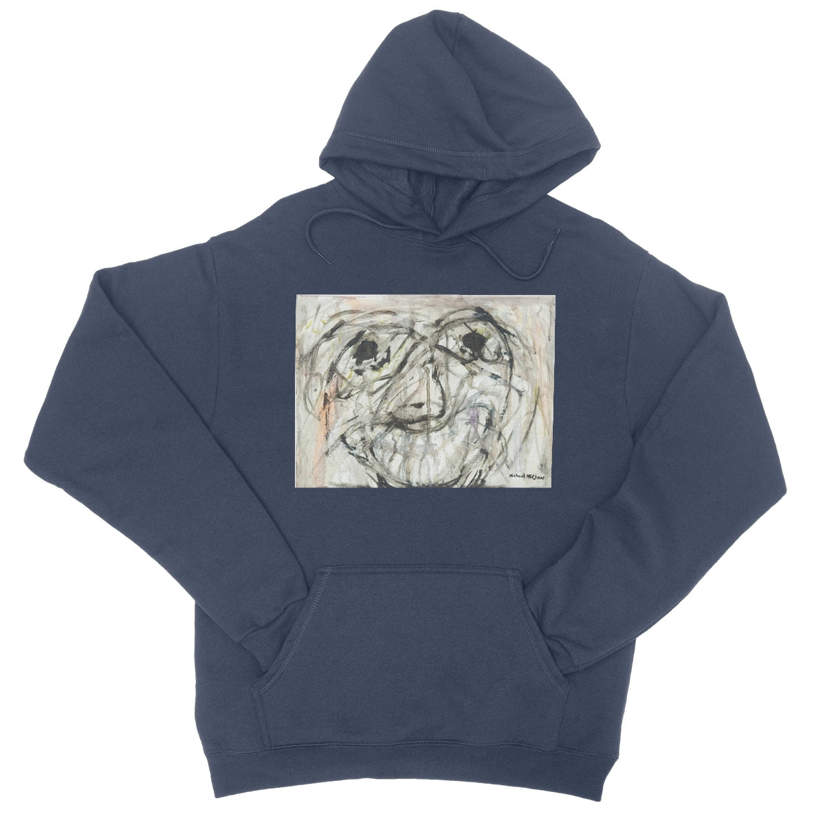 My Happy Place  College Hoodie