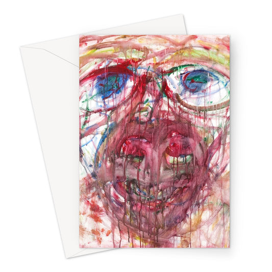 In The Mirror  Greeting Card