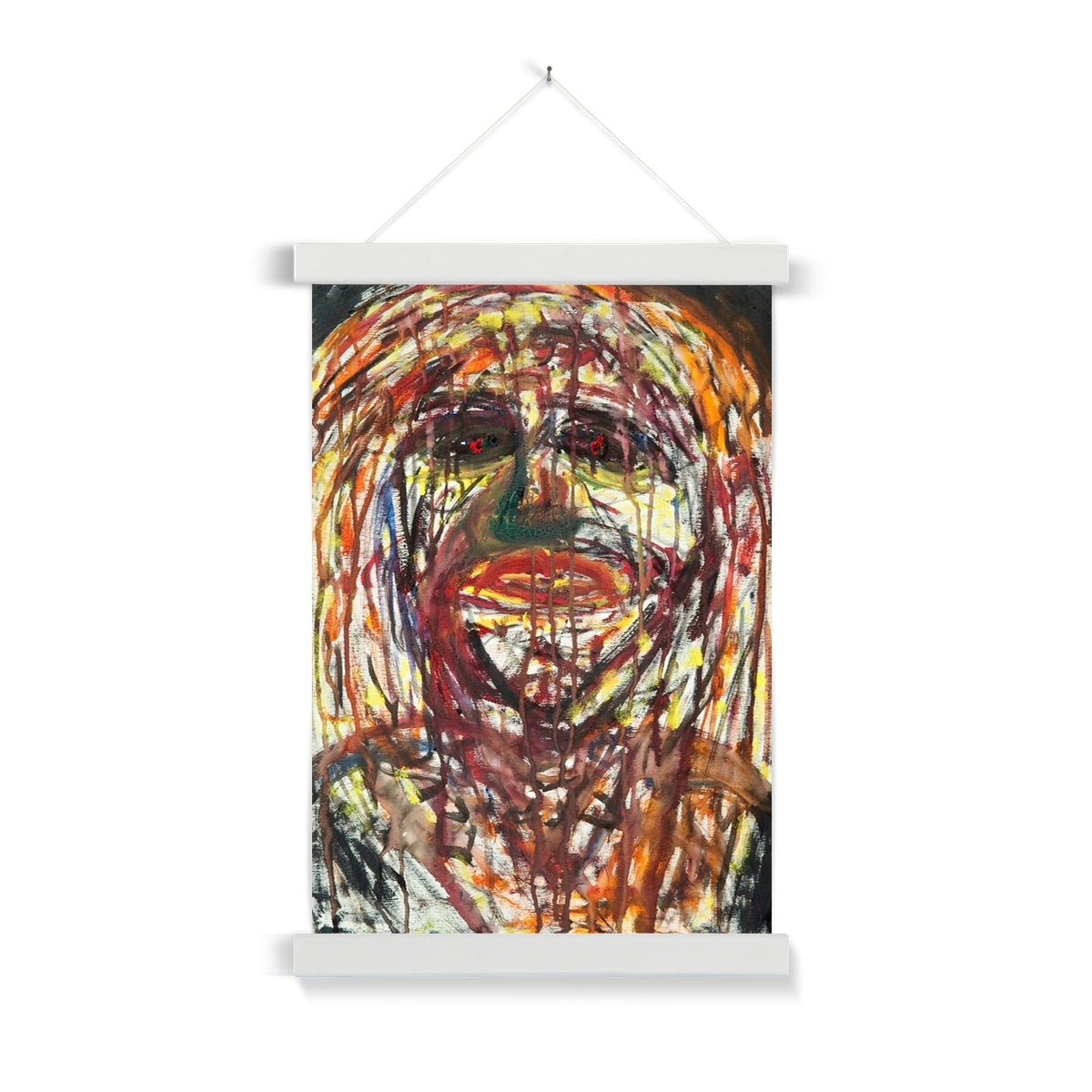 First Man Fine Art Print with Hanger