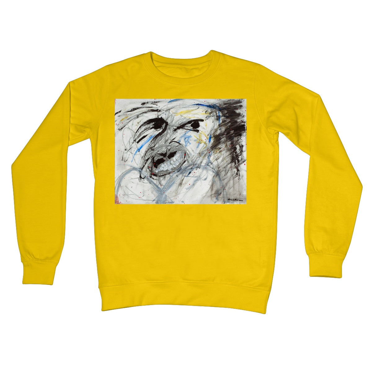 Never Look Back Crew Neck Sweatshirt